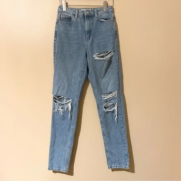 TOPSHOP Mom High Rise Jeans - Picture 2 of 6